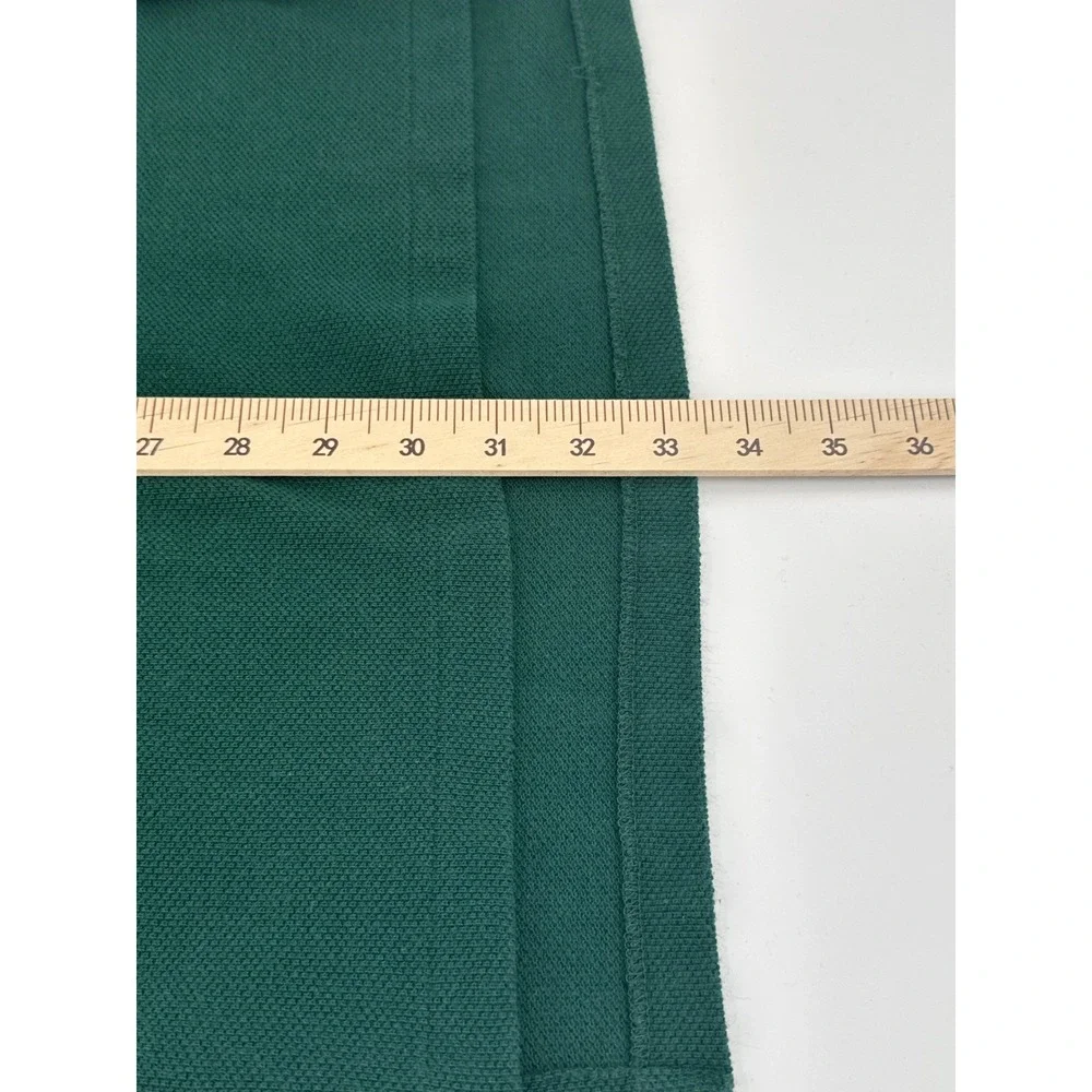 VINTAGE Polo Ralph Lauren Long Sleeve Polo Shirt Green Navy‎ Yellow Stripe XL